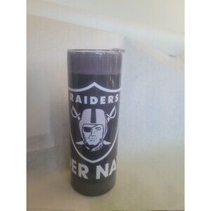 Raiders Nation 20oz Stainless Steel Tumbler